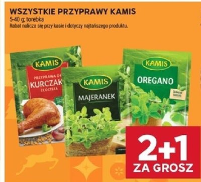 Przyprawy Kamis promocja w Stokrotka