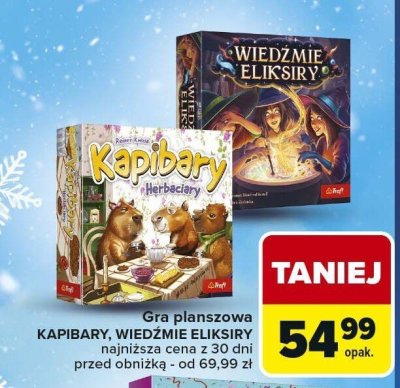 Gra planszowa KAPIBARY, WIEDŹMIE ELIKSIRY promocja w Carrefour
