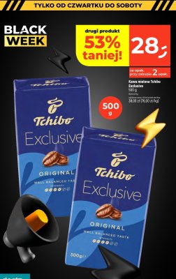 Kawa mielona Tchibo Exclusive 500g promocja w Dealz