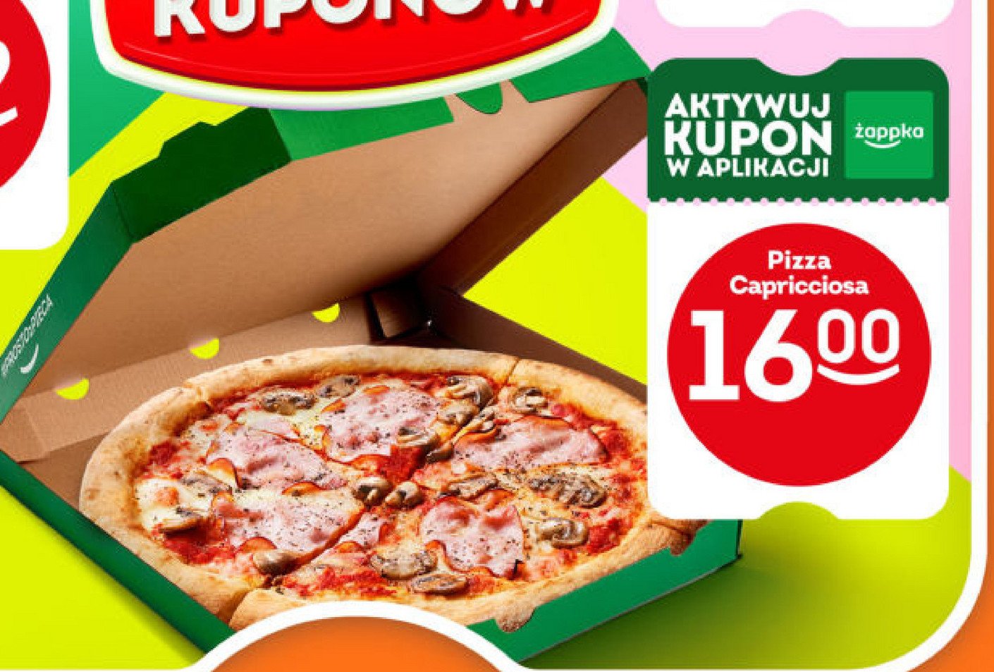 Pizza capricciosa Żabka promocja w Żabka