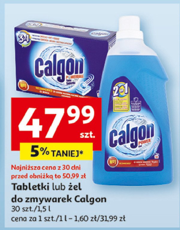 Żel zmiękczający wodę przeciw kamieniowi Calgon promocja