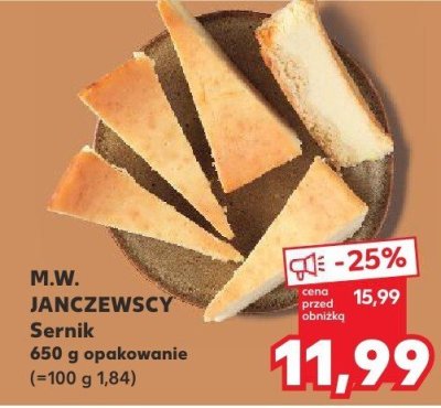Sernik M.W. Janczewscy promocja w Kaufland