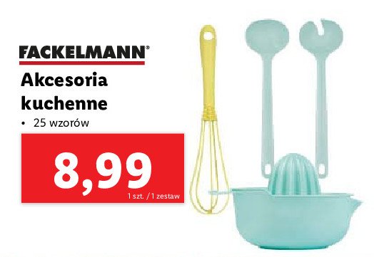 Akcesoria kuchenne Fackelmann promocja w Carrefour