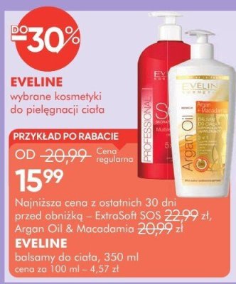 Balsamy do ciała EVELINE, 350 ml promocja w Super-Pharm
