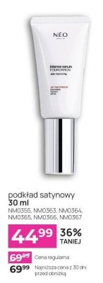 Podkład satynowy NM0355, NM0363, NM0364, NM0365, NM0366, NM0367 promocja w NEONAIL & NEO MAKE UP