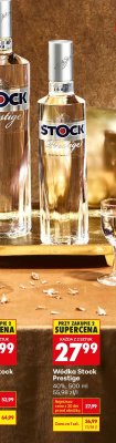 Wódka Stock Prestige 40% promocja w Biedronka
