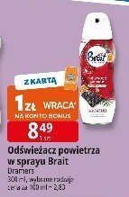 Odświeżacz powietrza w sprayu Brait promocja w Leclerc