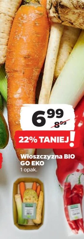 Włoszcz bio Go eko promocja w Netto