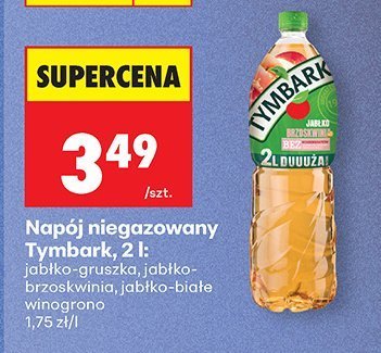 Napój niegazowany, 2 l jabłko-gruszka promocja w Biedronka