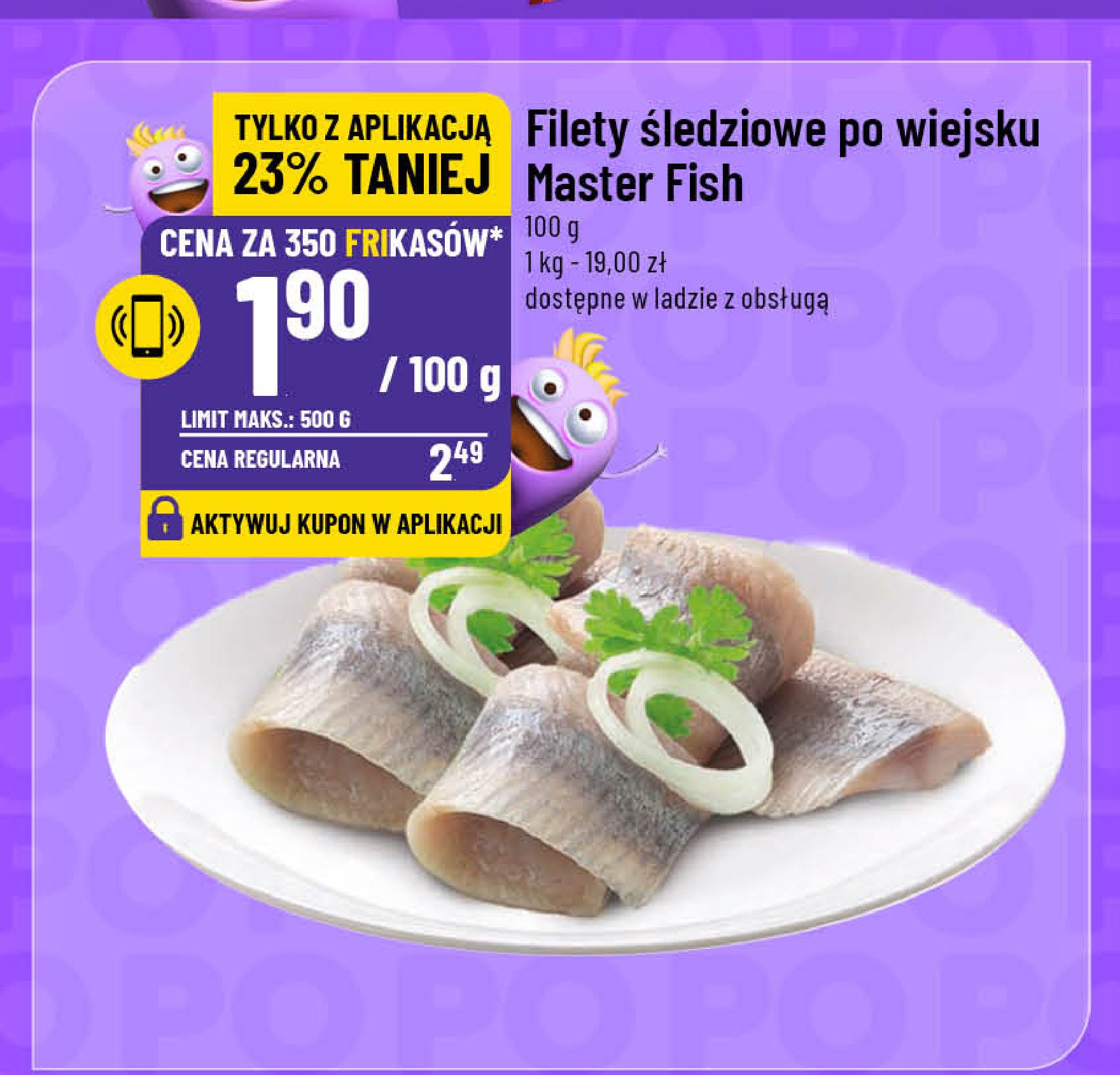 Filety śledziowe po wiejsku Master fish promocja w POLOmarket