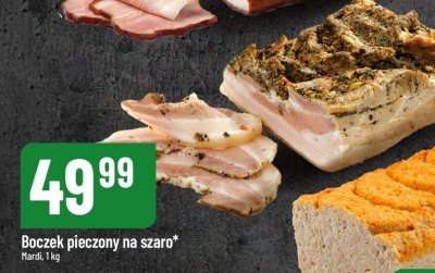 Boczek pieczony na szaro Mardi promocja w POLOmarket