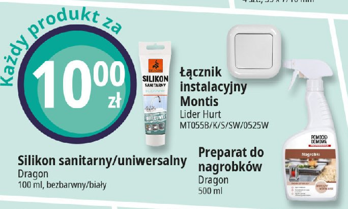 Łącznik instalacyjny montis mt055k LIDER HURT promocja w Leclerc