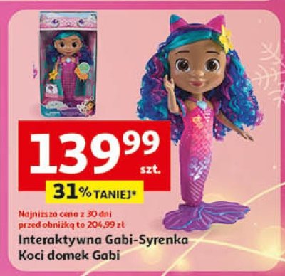 Interaktywna Gabi-Syrenka Koci domek Gabi promocja w Auchan