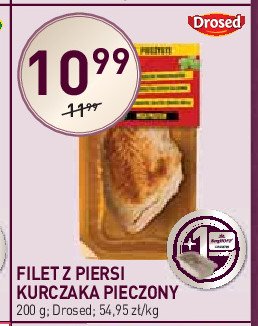 Filet z piersi kurczaka pieczony Drosed promocja