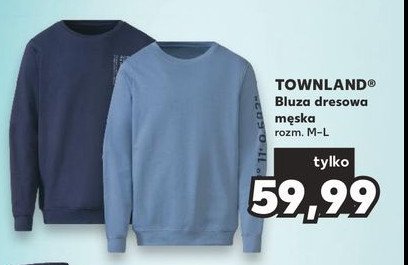 Bluza dresowa m臋ska rozm. m-l Townland promocja