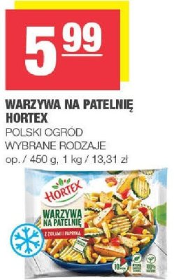 Warzywa na patelnię Hortex promocja w SPAR
