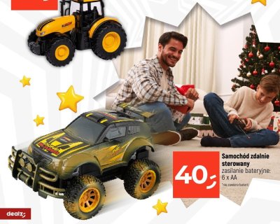 Traktor różne kolory, świeci i wydaje dźwięki, zasilanie bateryjne: 3 x AG13/LR44 promocja w Dealz