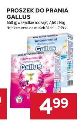 Proszek do prania kolor GALLUS promocja