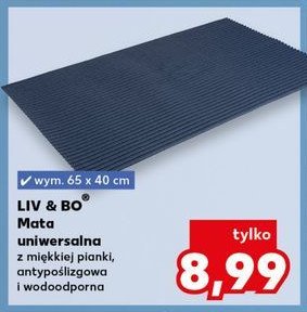 Mata łazienkowa 65 x 40 cm Liv & bo promocja w Kaufland