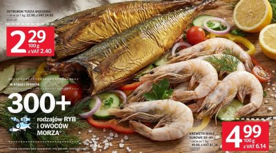 Krewetki białe surowe 30-40 promocja w Selgros