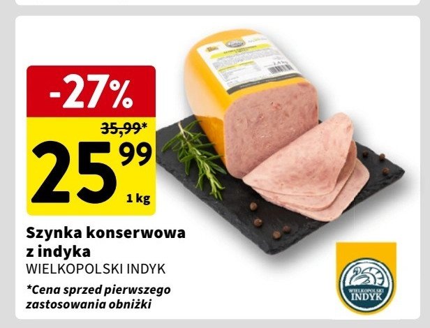 Szynka z indyka Wielkopolski indyk promocja