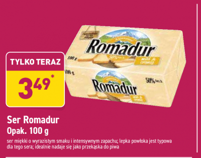 Ser romadur promocja