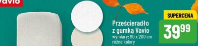 Prześcieradło z gumką 90x200 cm  promocja w POLOmarket