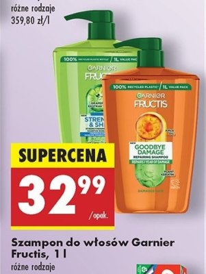 Szampon do w艂os贸w Garnier fructis goodbye damage promocja
