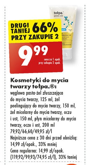 Płyn micelarny do mycia twarzy i oczu Tołpa: dermo face, physio promocja