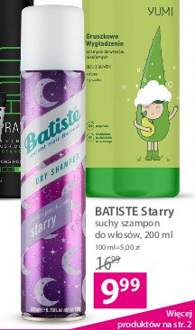 Szampon do włosów starry Batiste dry shampoo promocja