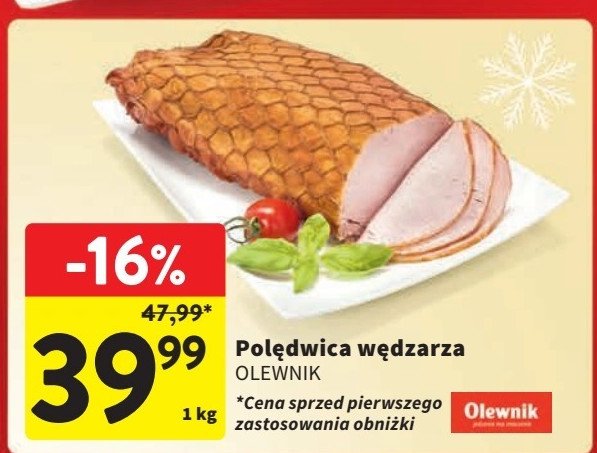 Polędwica wędzarza Olewnik promocja