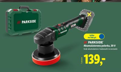 Polerka akumulatorowa PARKSIDE 20 V promocja w Lidl