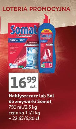 Nabłyszczacz do zmywarek Somat nabłyszczacz promocja