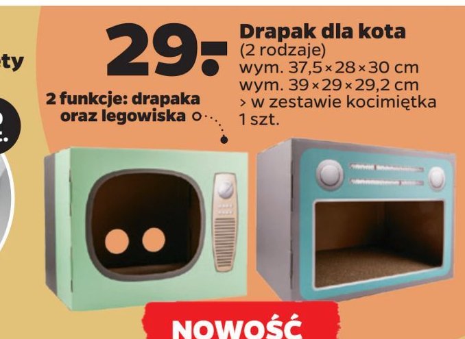 Drapak dla kota radio Wowmiau promocja