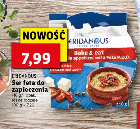 Feta do zapieczenia Eridanous promocja