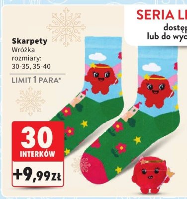 Skarpety Wróżka, różne rozmiary Intermarche promocja w Intermarche