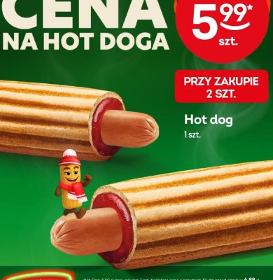 Hot dog promocja w Żabka