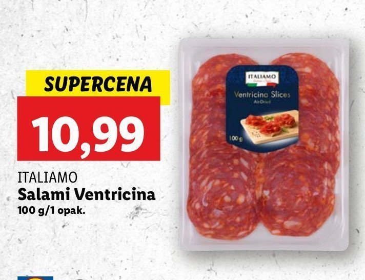 Salami ventircina Italiamo promocja w Lidl