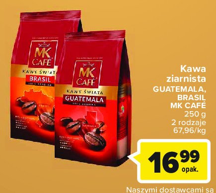 Kawa Mk cafe gwatemala promocja