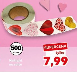 Naklejki na rolce promocja w Kaufland