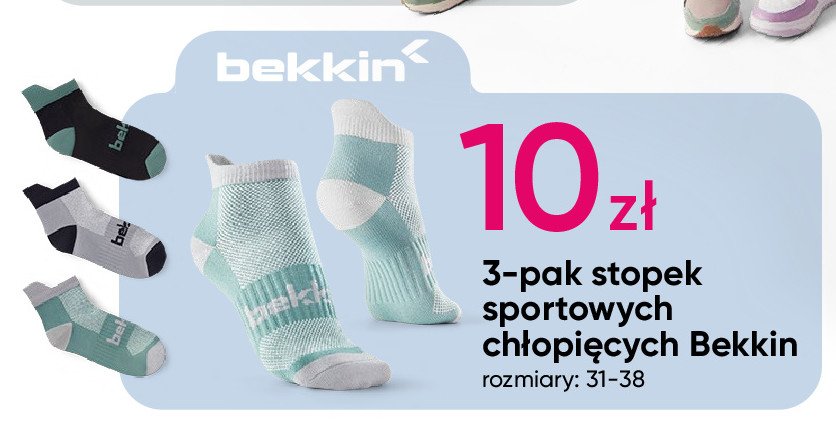 Stopki chłopięce 31-38 Bekkin promocja