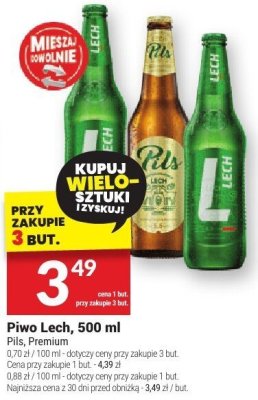 Piwo Lech 500ml promocja w Twój Market