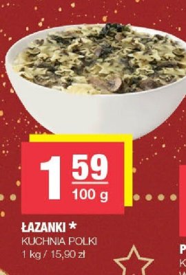 Łazanki Kuchnia Polki promocja w SPAR