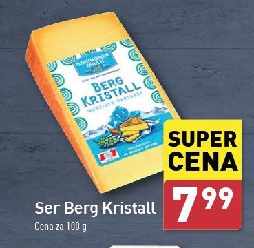 Ser berg kristall promocja
