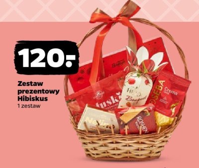 Zestaw prezentowy Hibiskus promocja w Netto