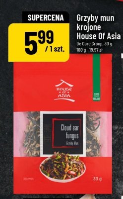 Grzyby mun krojone House Of Asia promocja w POLOmarket