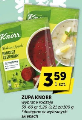 Zupa Knorr promocja w Euro Sklep