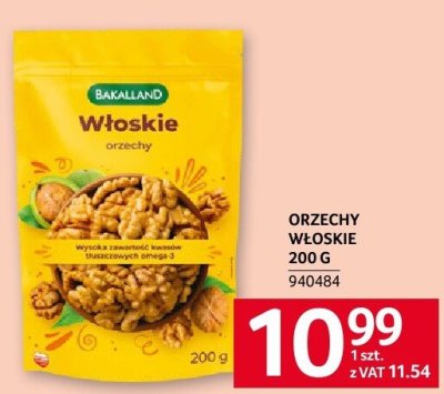 Orzechy w艂oskie 艂uskane Bakello promocja w Selgros
