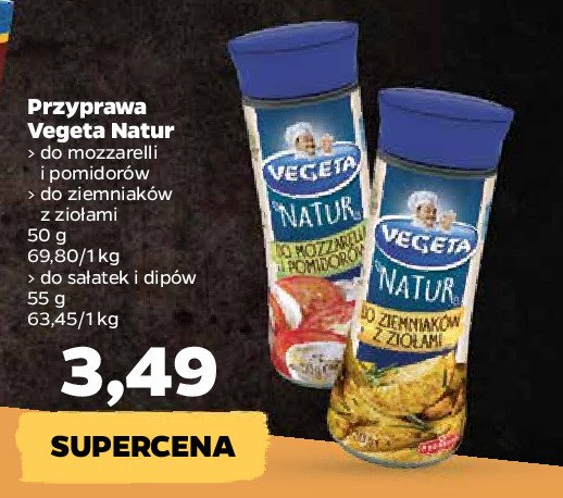 Przyprawa do mozzarelli i pomidor贸w - posypywaczka Vegeta natur promocja