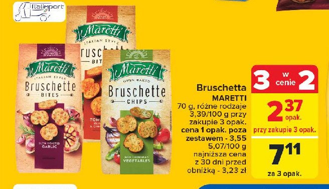 Bruszetta mix warzyw Maretti bruschette promocja